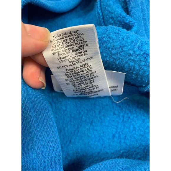 Space Jam Pullover Hoodie Toddler 4T Blue Basketball Bugs Bunny Loney Tunes - Picture 11 of 12